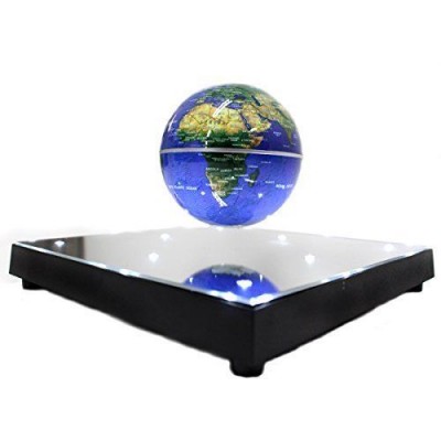 PowerTRCÂ® Rotating Magnetic Levitation Globe Suspended in Air Floating 3.5 852093006311  112560711855